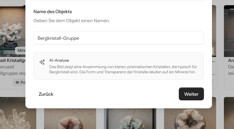 Screenshot: KI-Analyse