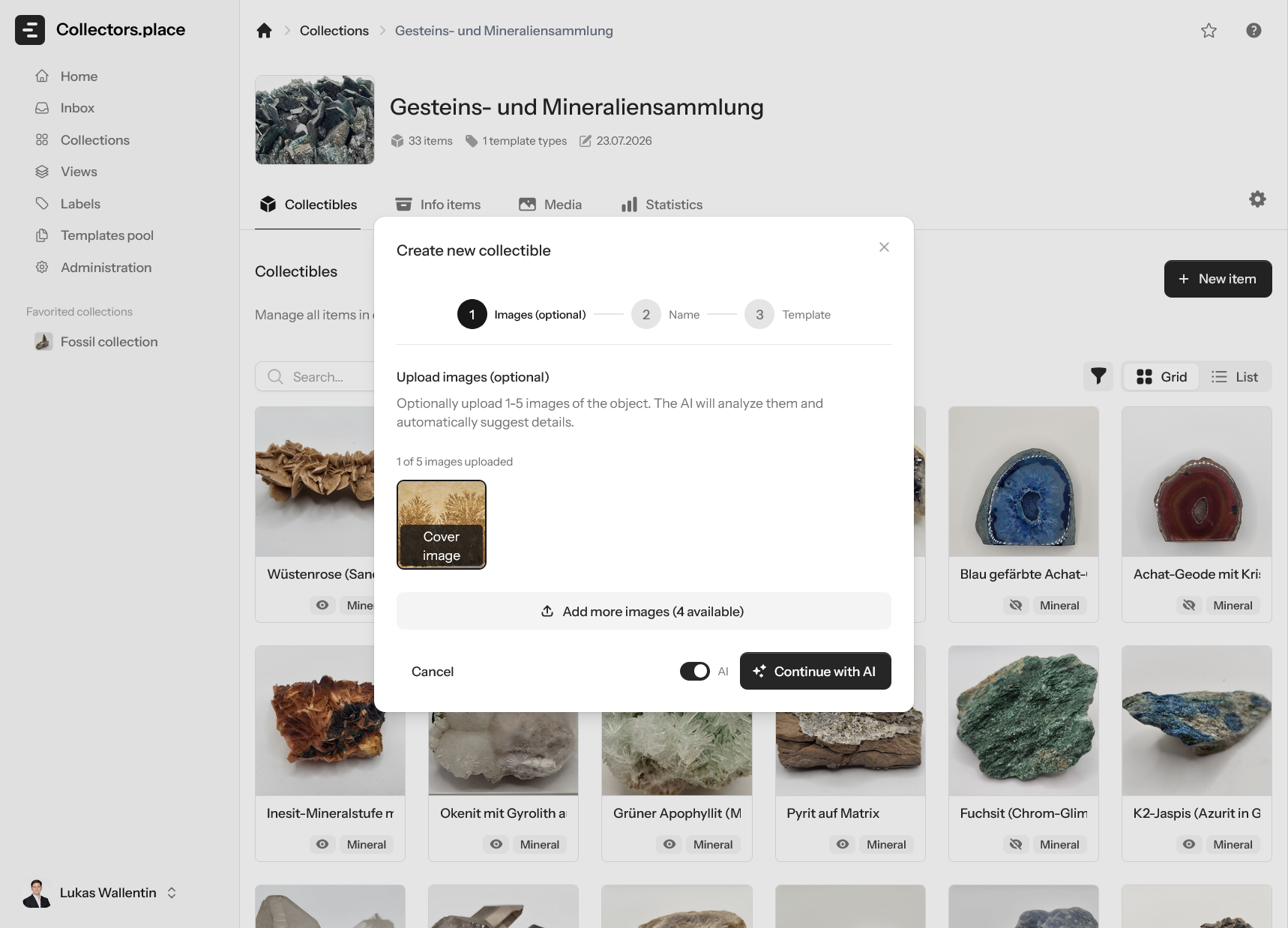 Bilder werden analysiert