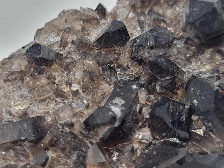 Detailansicht der Kristallflächen