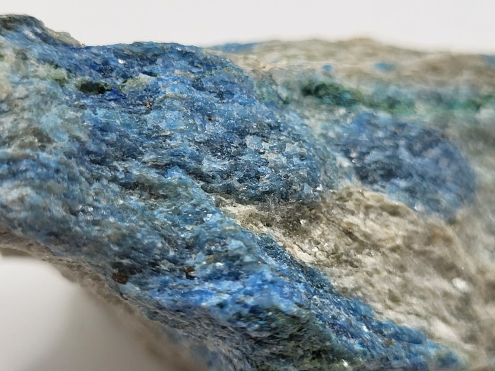 Nahaufnahme der Mineralstruktur