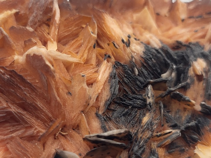 Detail der Kristallstruktur