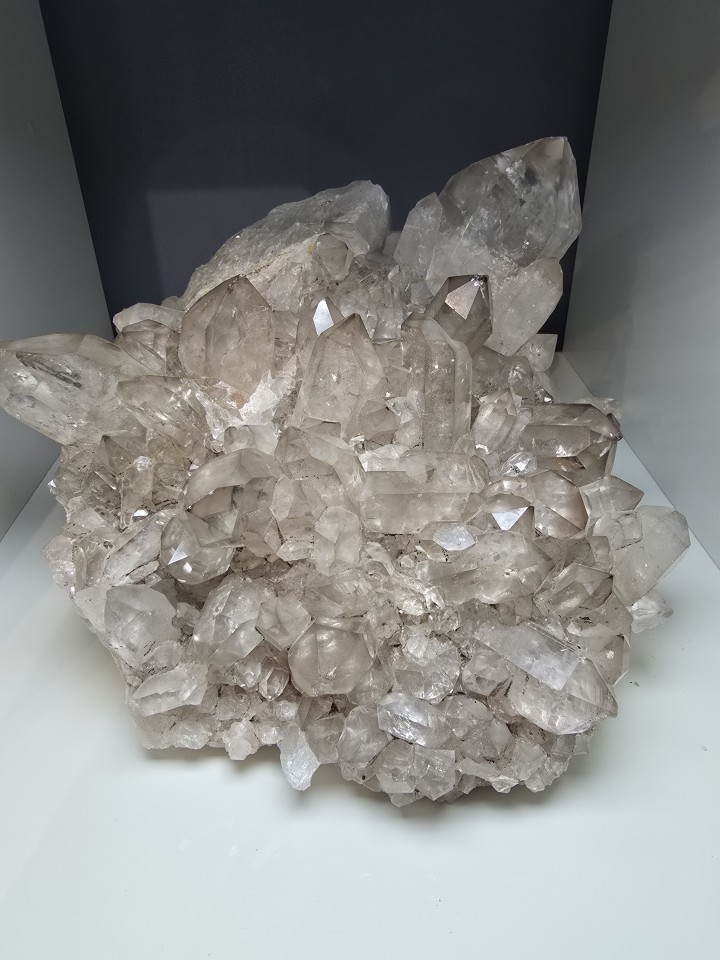 Smoky Quartz Crystal Cluster
