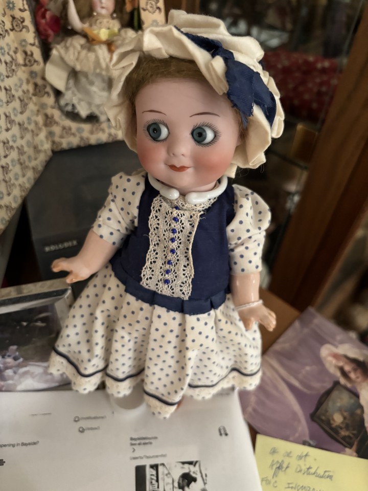 Bisque Googly Eye Doll